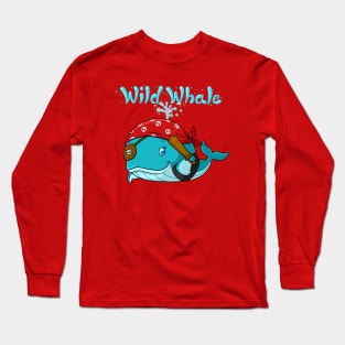 Wild Whale Long Sleeve T-Shirt